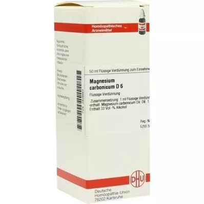 MAGNESIUM CARBONICUM Αραίωση D 6, 50 ml