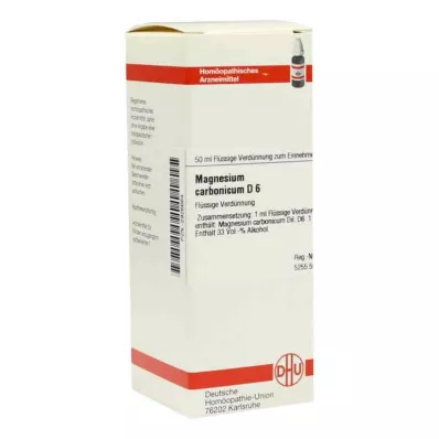 MAGNESIUM CARBONICUM Αραίωση D 6, 50 ml