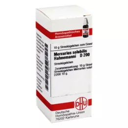 MERCURIUS SOLUBILIS Hahnemanni D 200 σφαιρίδια, 10 g