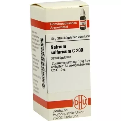 NATRIUM SULFURICUM C 200 σφαιρίδια, 10 g