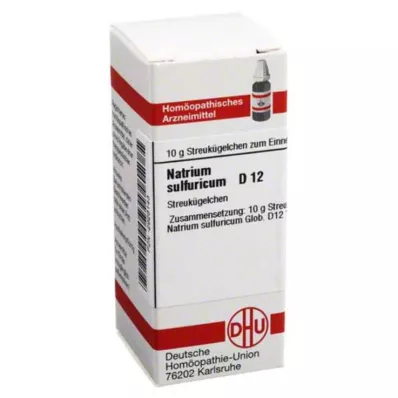 NATRIUM SULFURICUM D 12 σφαιρίδια, 10 g