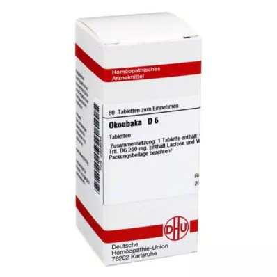 OKOUBAKA D 6 δισκία, 80 κάψουλες OKOUBAKA D 6 δισκία, 80 κάψουλες