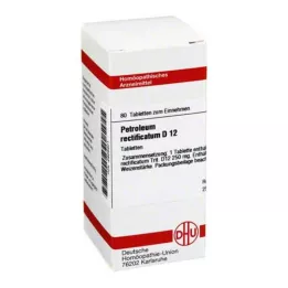 PETROLEUM RECTIFICATUM D 12 δισκία, 80 κάψουλες