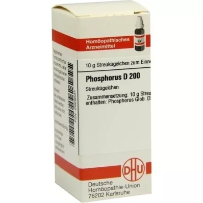 PHOSPHORUS D 200 σφαιρίδια, 10 g