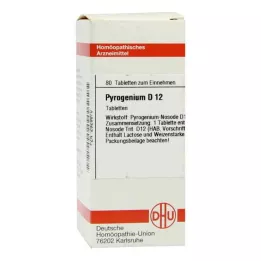 PYROGENIUM D 12 δισκία, 80 κάψουλες
