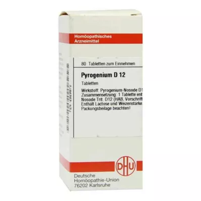 PYROGENIUM D 12 δισκία, 80 κάψουλες