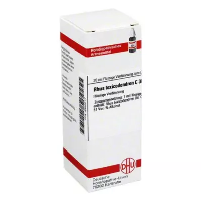 RHUS TOXICODENDRON Αραίωση C 30, 20 ml