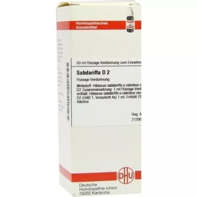 SABDARIFFA Αραίωση D 2, 50 ml