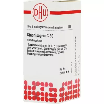 STAPHISAGRIA C 30 σφαιρίδια, 10 g
