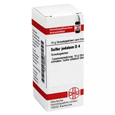 SULFUR JODATUM D 4 σφαιρίδια, 10 g