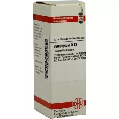 SYMPHYTUM D 12 αραίωση, 20 ml