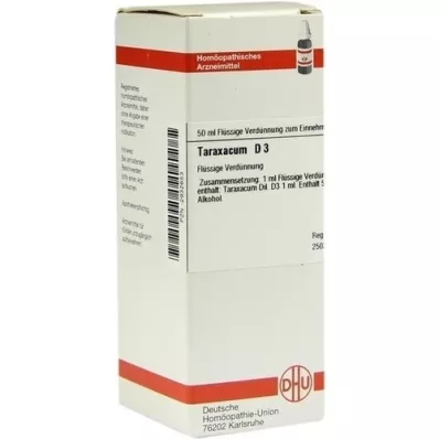 TARAXACUM Αραίωση D 3, 50 ml