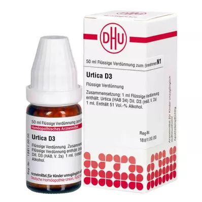 URTICA Αραίωση D 3, 50 ml URTICA Αραίωση D 3, 50 ml