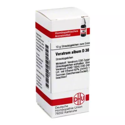VERATRUM ALBUM D 30 σφαιρίδια, 10 g VERATRUM ALBUM D 30 σφαιρίδια, 10 g