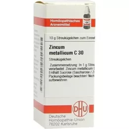 ZINCUM METALLICUM C 30 σφαιρίδια, 10 g