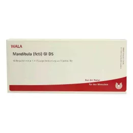 MANDIBULA feti GL D 5 αμπούλες, 10X1 ml