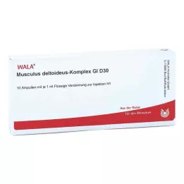 MUSCULUS DELTOIDEUS Complex GL D 30 αμπούλες, 10X1 ml