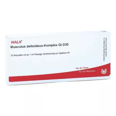 MUSCULUS DELTOIDEUS Complex GL D 30 αμπούλες, 10X1 ml MUSCULUS DELTOIDEUS Complex GL D 30 αμπούλες, 10X1 ml
