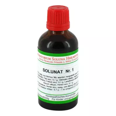 SOLUNAT Σταγόνες No.1, 50 ml SOLUNAT Σταγόνες No.1, 50 ml