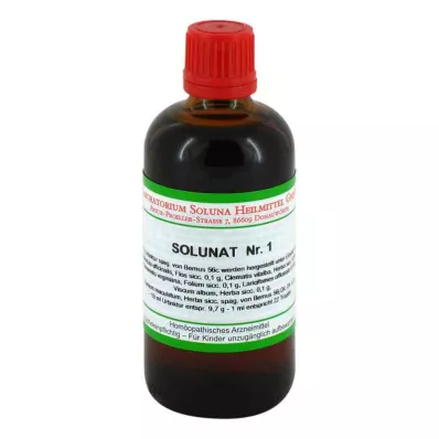 SOLUNAT Σταγόνες No.1, 100 ml SOLUNAT Σταγόνες No.1, 100 ml