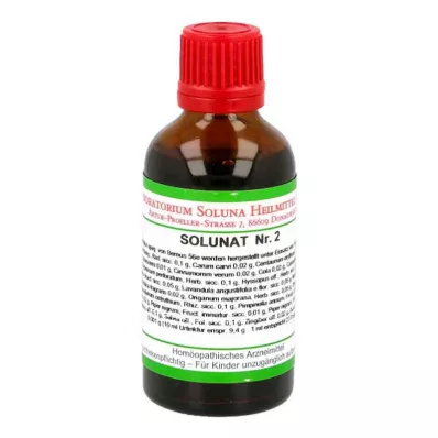 SOLUNAT Σταγόνες No.2, 50 ml SOLUNAT Σταγόνες No.2, 50 ml