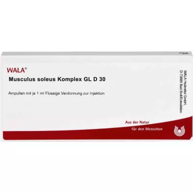 MUSCULUS SOLEUS Complex GL D 30 αμπούλες, 10X1 ml
