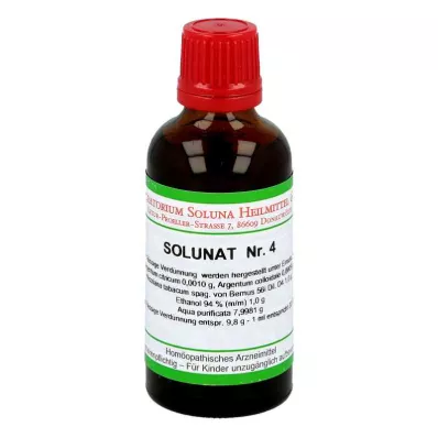 SOLUNAT Σταγόνες No.4, 50 ml
