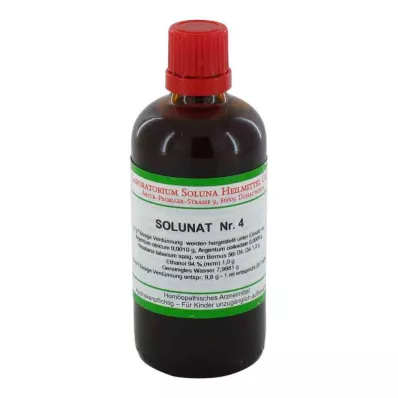 SOLUNAT Σταγόνες No.4, 100 ml SOLUNAT Σταγόνες No.4, 100 ml