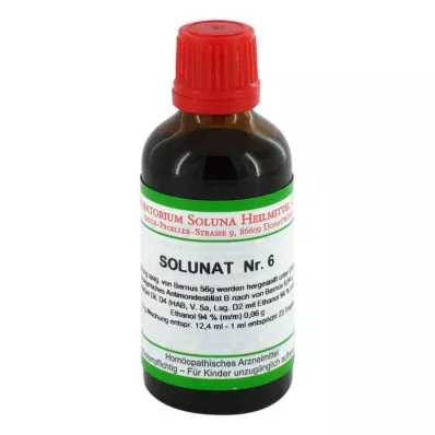 SOLUNAT Σταγόνες No.6, 50 ml SOLUNAT Σταγόνες No.6, 50 ml