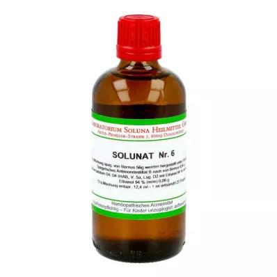 SOLUNAT Σταγόνες No.6, 100 ml SOLUNAT Σταγόνες No.6, 100 ml