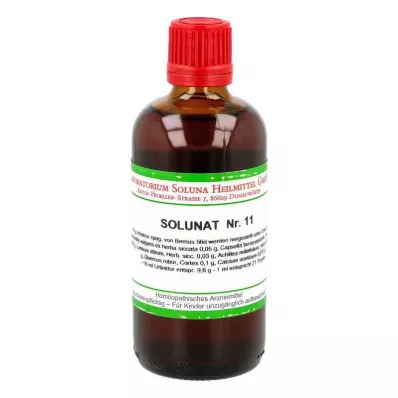 SOLUNAT Σταγόνες No.11, 100 ml