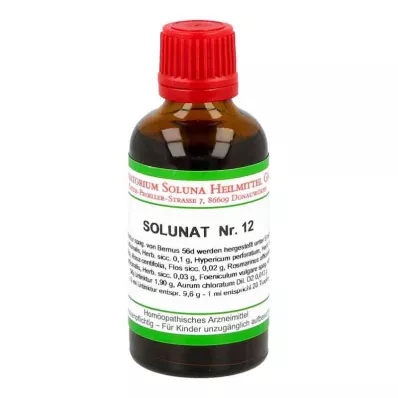 SOLUNAT Σταγόνες No.12, 50 ml