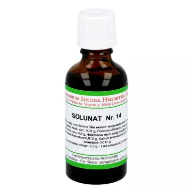 SOLUNAT Σταγόνες No.14, 50 ml