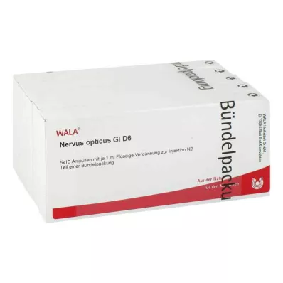 NERVUS OPTICUS GL D 6 αμπούλες, 50X1 ml