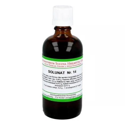 SOLUNAT Σταγόνες Νο 14, 100 ml