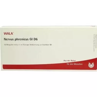 NERVUS PHRENICUS GL D 6 αμπούλες, 10X1 ml NERVUS PHRENICUS GL D 6 αμπούλες, 10X1 ml