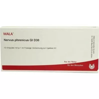 NERVUS PHRENICUS GL D 30 αμπούλες, 10X1 ml NERVUS PHRENICUS GL D 30 αμπούλες, 10X1 ml