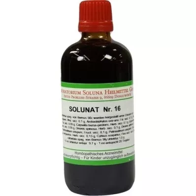 SOLUNAT Σταγόνες No.16, 100 ml