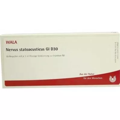 NERVUS STATOACUSTICUS GL D 30 αμπούλες, 10X1 ml NERVUS STATOACUSTICUS GL D 30 αμπούλες, 10X1 ml