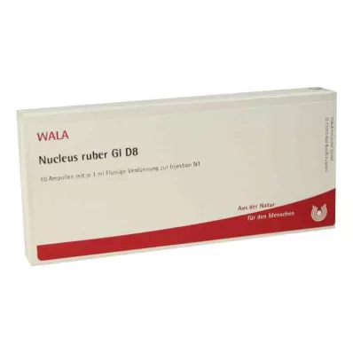 NUCLEUS ruber GL D 8 αμπούλες, 10X1 ml NUCLEUS ruber GL D 8 αμπούλες, 10X1 ml