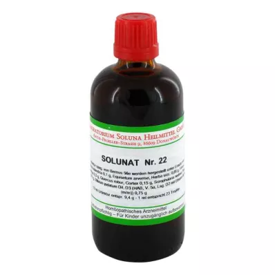 SOLUNAT Σταγόνες No.22, 100 ml