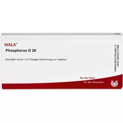 PHOSPHORUS D 20 αμπούλες, 10X1 ml