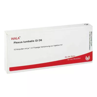 PLEXUS LUMBALIS GL D 6 αμπούλες, 10X1 ml