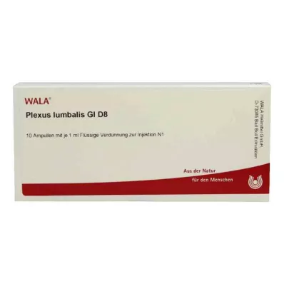 PLEXUS LUMBALIS GL D 8 αμπούλες, 10X1 ml