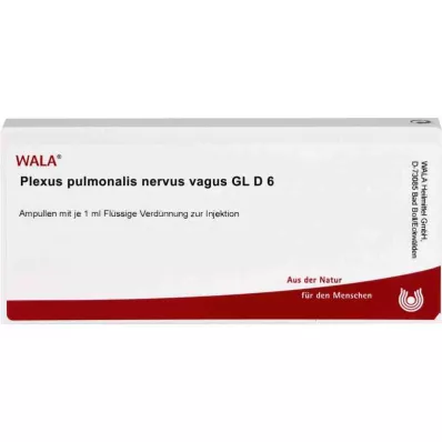 PLEXUS PULMONALIS Nervus vagus GL D 6 αμπούλες, 10X1 ml PLEXUS PULMONALIS Nervus vagus GL D 6 αμπούλες, 10X1 ml
