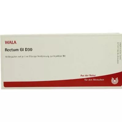 RECTUM GL D 30 αμπούλες, 10X1 ml