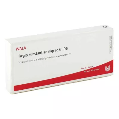 REGIO substantiae nigrae GL D 6 αμπούλες, 10X1 ml