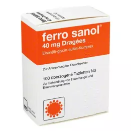FERRO SANOL επικαλυμμένα δισκία, 100 τεμάχια