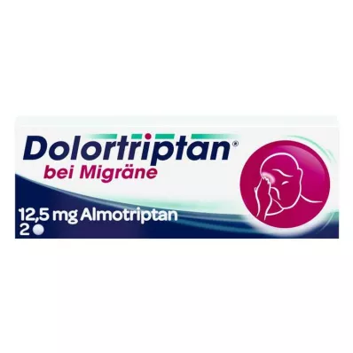 DOLORTRIPTAN για ημικρανία Επικαλυμμένα με λεπτό υμένιο δισκία, 2 τεμ