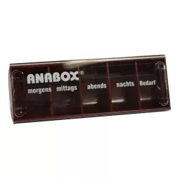 ANABOX Κουτί ημέρας κόκκινο, 1 τεμάχιο